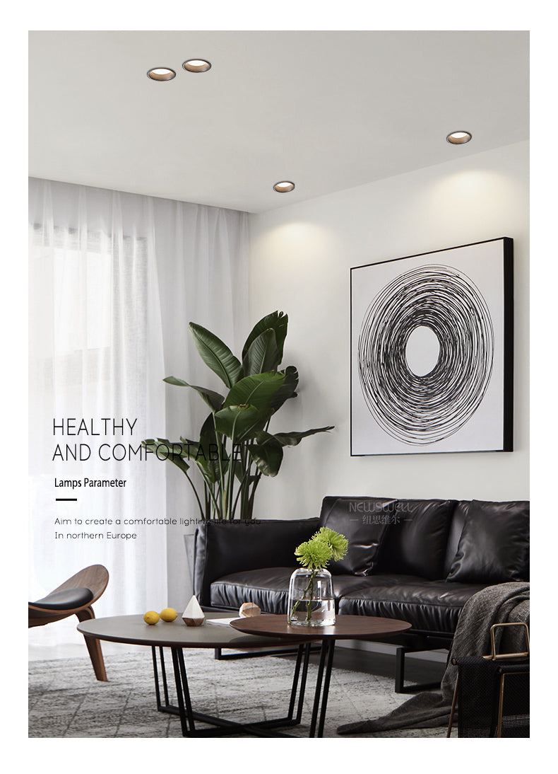 Brighter LED Downlights Dimmable AC85~265V Recessed Anti Glare 5W/7W/10W/15W Ceiling Spot Light Background Lamps Indoor Lighting