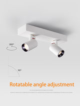 BRGT LED Spot Lights Surface Mounted 12W Ceiling Lamp Downlight Focos Rotatable Light For Kitchen Living Room Indoor Lighting