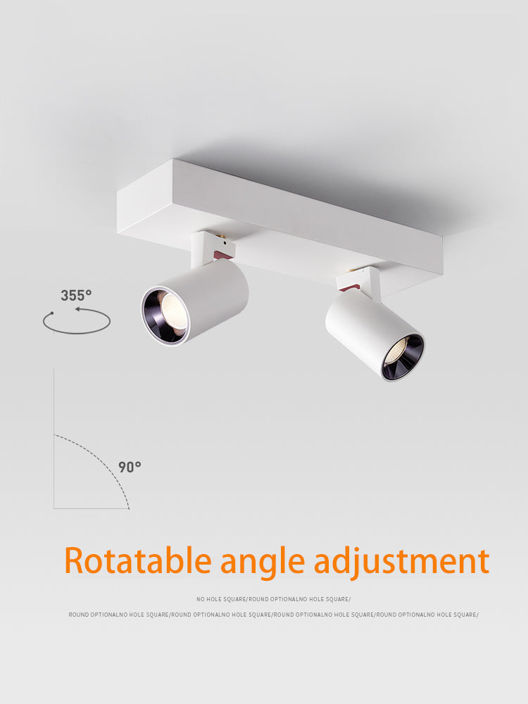 BRGT LED Spot Lights Surface Mounted 12W Ceiling Lamp Downlight Focos Rotatable Light For Kitchen Living Room Indoor Lighting