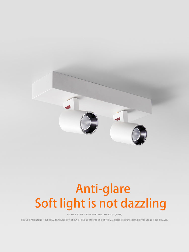 BRGT LED Spot Lights Surface Mounted 12W Ceiling Lamp Downlight Focos Rotatable Light For Kitchen Living Room Indoor Lighting