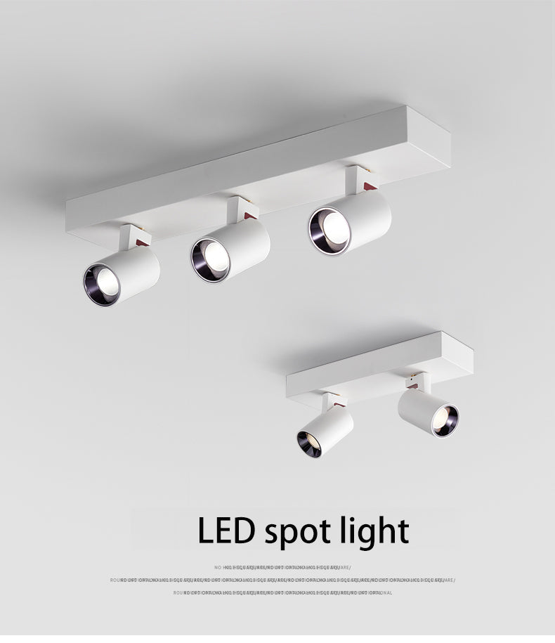 BRGT LED Spot Lights Surface Mounted 12W Ceiling Lamp Downlight Focos Rotatable Light For Kitchen Living Room Indoor Lighting