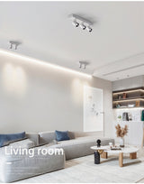 BRGT LED Spot Lights Surface Mounted 12W Ceiling Lamp Downlight Focos Rotatable Light For Kitchen Living Room Indoor Lighting