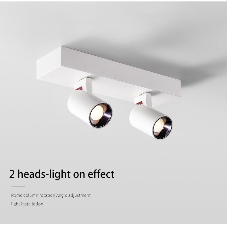 BRGT LED Spot Lights Surface Mounted 12W Ceiling Lamp Downlight Focos Rotatable Light For Kitchen Living Room Indoor Lighting