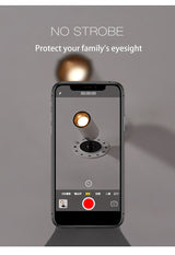 BRGT Borderless LED Spotlights Recessed Downlight 3W Aluminum White Ceiling Lamp Foco 110V 220V for Kitchen Shop Indoor Lighting