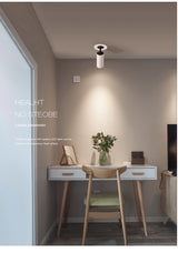 BRGT Borderless LED Spotlights Recessed Downlight 3W Aluminum White Ceiling Lamp Foco 110V 220V for Kitchen Shop Indoor Lighting