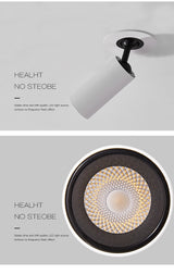 BRGT Borderless LED Spotlights Recessed Downlight 3W Aluminum White Ceiling Lamp Foco 110V 220V for Kitchen Shop Indoor Lighting