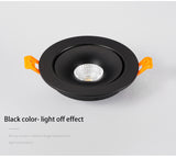 BRGT LED Spotlights Recessed Ceiling Lamp Aluminum White 3W 5W 7W 12W Rotatable Downlight 110V 220V For Kitchen Home Indoor Lighting