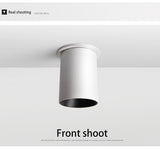 BRGT LED Spotlights 7W 12W Recessed White Black Ceiling Lamp Aluminum Adjustable Foco Downlight For Kitchen Home Indoor Lighting