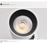 BRGT LED Spotlights 7W 12W Recessed White Black Ceiling Lamp Aluminum Adjustable Foco Downlight For Kitchen Home Indoor Lighting