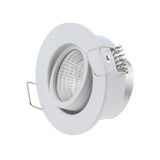 New Design Black White Recessed LED Dimmable Downlight COB 3W 5W LED Spot light LED Decoration Ceiling Lamp AC90-260V DC12V