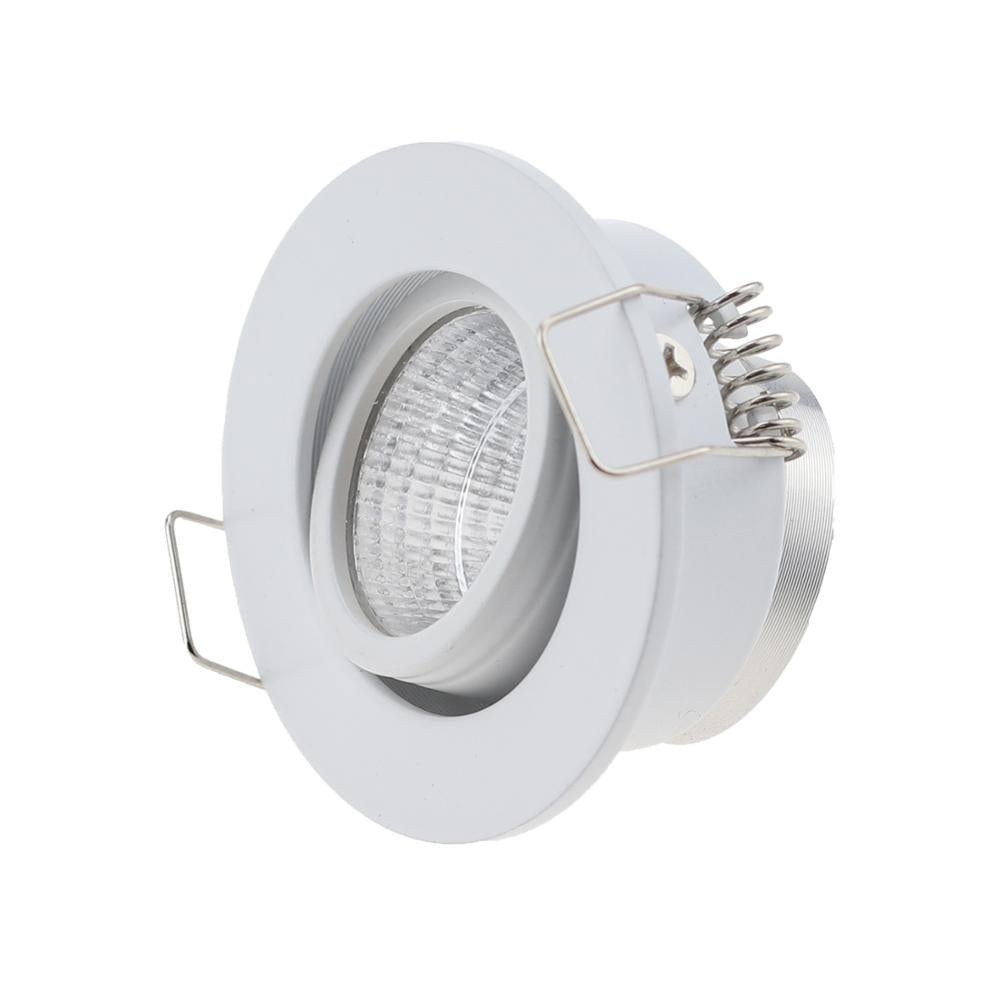 New Design Black White Recessed LED Dimmable Downlight COB 3W 5W LED Spot light LED Decoration Ceiling Lamp AC90-260V DC12V