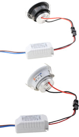 New Design Black White Recessed LED Dimmable Downlight COB 3W 5W LED Spot light LED Decoration Ceiling Lamp AC90-260V DC12V