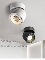 Led Surface Mounted Ceiling Downlight Adjustable 360 Degrees Nordic 7W 10W 15W Spot Light for Indoor Foyer,Living Room AC90-260V