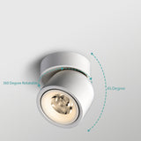 Led Surface Mounted Ceiling Downlight Adjustable 360 Degrees Nordic 7W 10W 15W Spot Light for Indoor Foyer,Living Room AC90-260V