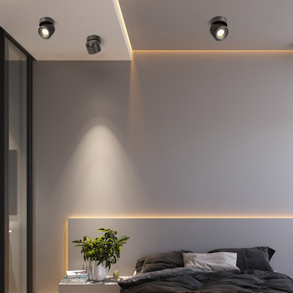 Led Surface Mounted Ceiling Downlight Adjustable 360 Degrees Nordic 7W 10W 15W Spot Light for Indoor Foyer,Living Room AC90-260V