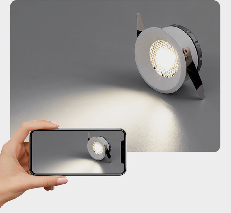 Dimmable Recessed Anti-Glare COB LED Downlights 7W/9W/12W/15W LED Ceiling Spot Lights AC85~265V Background Lamps Indoor Lighting