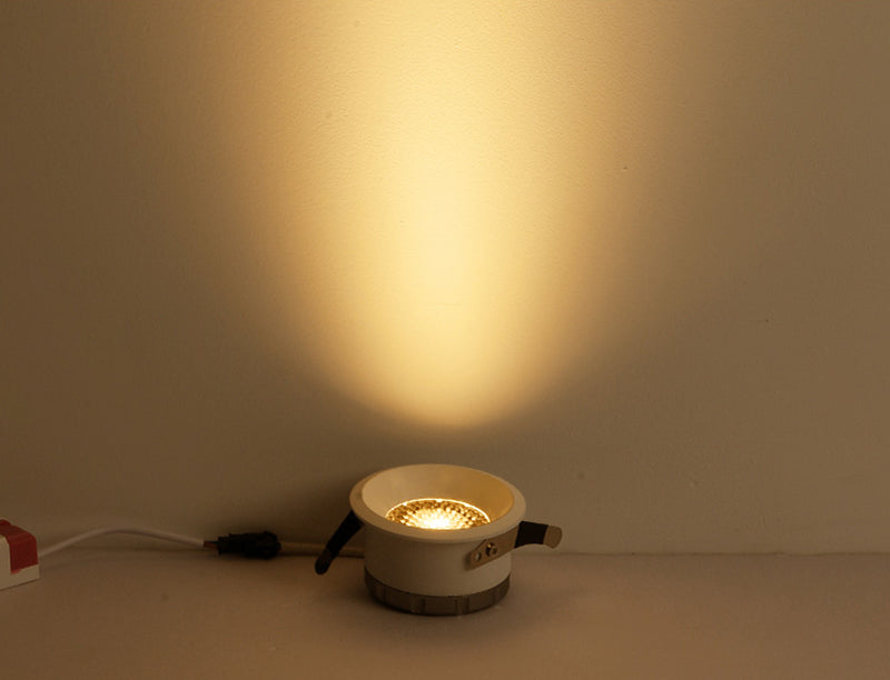 Dimmable Recessed Anti-Glare COB LED Downlights 7W/9W/12W/15W LED Ceiling Spot Lights AC85~265V Background Lamps Indoor Lighting