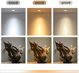 Dimmable Recessed Anti-Glare COB LED Downlights 7W/9W/12W/15W LED Ceiling Spot Lights AC85~265V Background Lamps Indoor Lighting