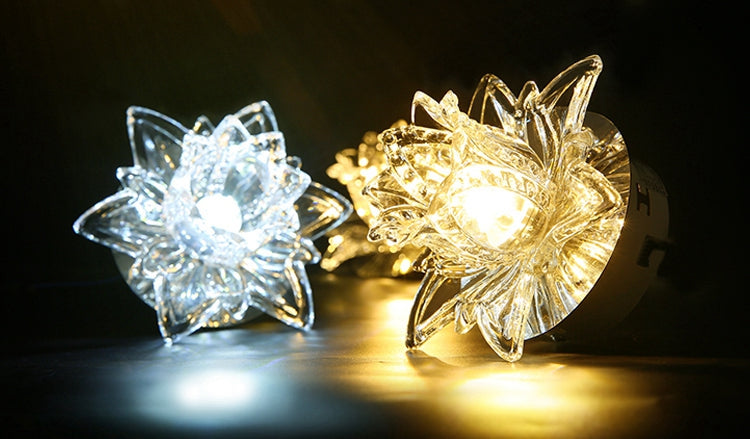 LED Surface Mounted Crystal Spotlights Recessed Downlights 5w Ceiling Lights Modern Simple Creative Energy Saving Lamps