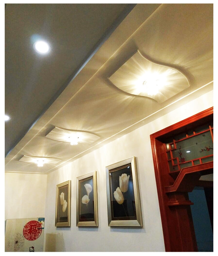 LED Surface Mounted Crystal Spotlights Recessed Downlights 5w Ceiling Lights Modern Simple Creative Energy Saving Lamps