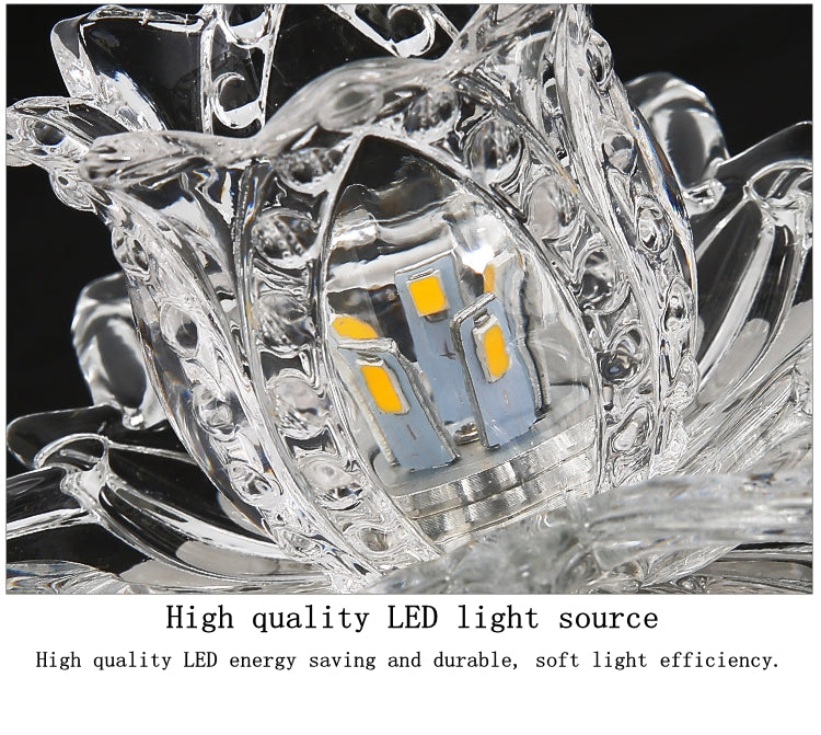 LED Surface Mounted Crystal Spotlights Recessed Downlights 5w Ceiling Lights Modern Simple Creative Energy Saving Lamps