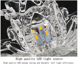 LED Surface Mounted Crystal Spotlights Recessed Downlights 5w Ceiling Lights Modern Simple Creative Energy Saving Lamps