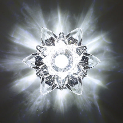 LED Surface Mounted Crystal Spotlights Recessed Downlights 5w Ceiling Lights Modern Simple Creative Energy Saving Lamps