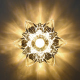 LED Surface Mounted Crystal Spotlights Recessed Downlights 5w Ceiling Lights Modern Simple Creative Energy Saving Lamps