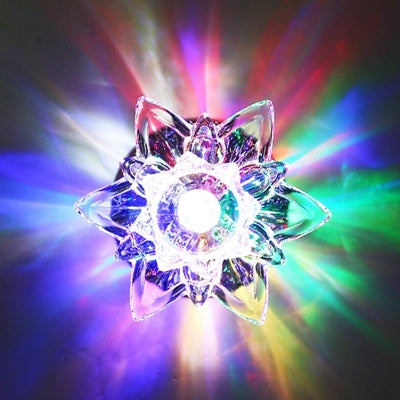 LED Surface Mounted Crystal Spotlights Recessed Downlights 5w Ceiling Lights Modern Simple Creative Energy Saving Lamps