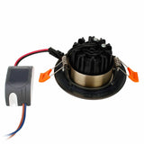 LED Recessed Ceiling Light 5W Antique Style Fixture Downlight Lamp + Driver Spotlight  Lighting 85-265V For Home Office Decor