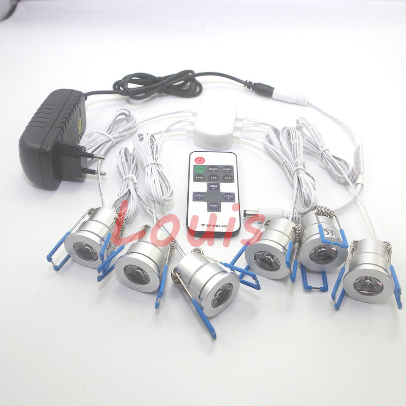 LED Spot Light LED Downlights Recessed Ceiling Lamps for Shop DC12V 1.5W Showcase Kitchen Cupboard Bedroom Night Lighting ONDENN