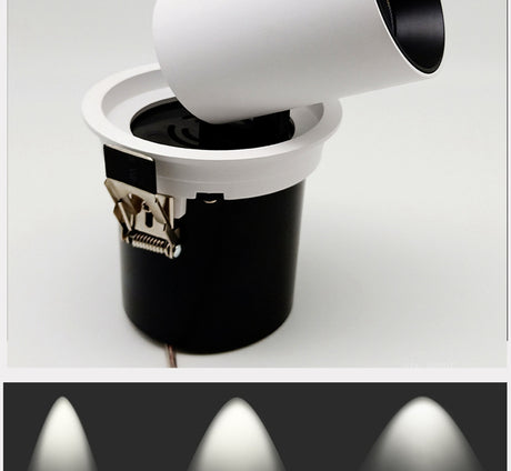 LED Downlight Foldable 7W 10W 12W 20W 30W LED Spotlight Stretchable 4pcs Down light LED with  Philips High CRI AC85-265V