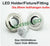 Open hole 85mm Satin nickel led downlight fitting trims for home kitchen bedroom