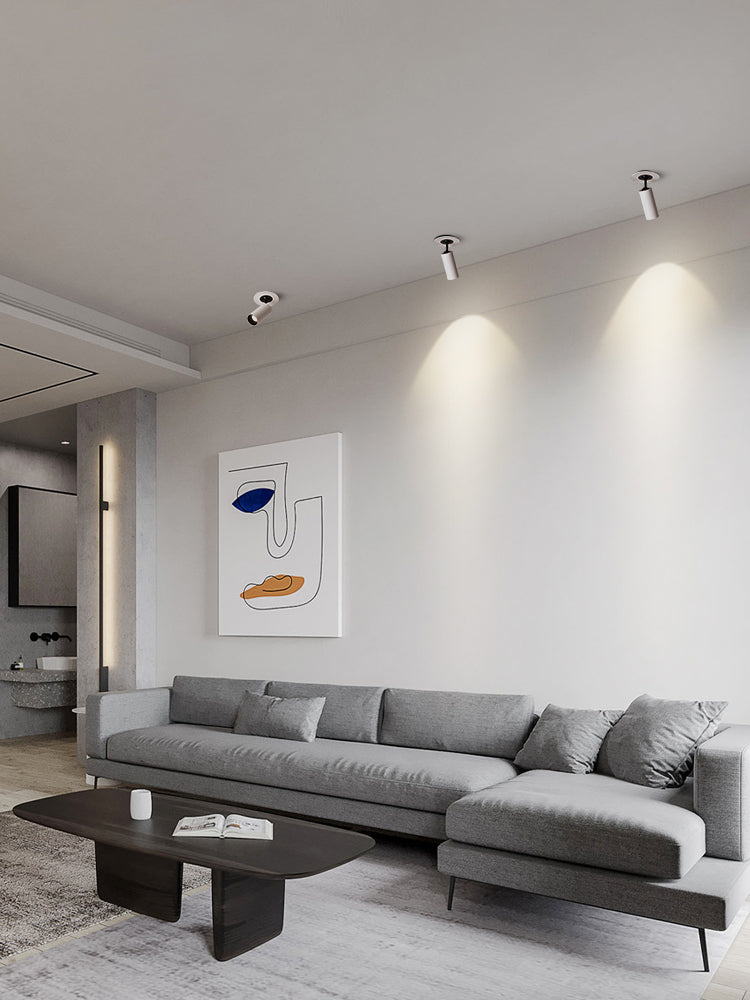 BRGT Led Spotlights Recessed Ceiling Lamp Aluminum 7W Focos Downlight Rotatable For Kitchen Home Hotel 85-220V Indoor Lighting