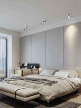 BRGT Led Spotlights Recessed Ceiling Lamp Aluminum 7W Focos Downlight Rotatable For Kitchen Home Hotel 85-220V Indoor Lighting