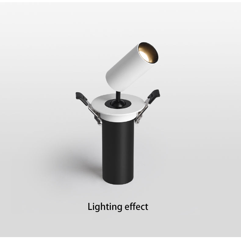 BRGT Led Spotlights Recessed Ceiling Lamp Aluminum 7W Focos Downlight Rotatable For Kitchen Home Hotel 85-220V Indoor Lighting