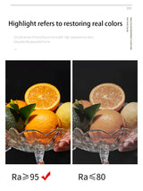 BRGT LED Spot Light Frameless Embedded Lights 7W COB Ceiling Lamp 85-265V Trimless Aluminum Recessed Downlight Indoor Lighting