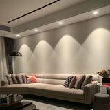 Narrow Side Downlight Embedded Led Ceiling Downlight Anti glare Recessed Ceiling Lamp Lighting 5W 7W 12W Dimmable For Home Room