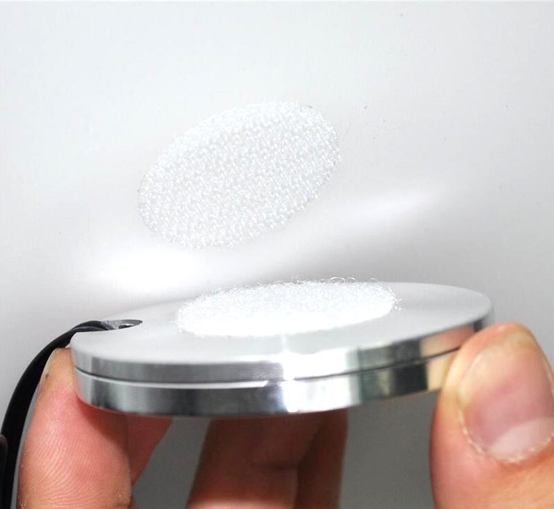 LED Downlight Under Cabinet Light DC12V 2.5W Dimmable LED Downlight Puck Light for Home Kitchen Showcase Cupboard Warm White