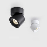 Surface Mounted Round 360 Angle Adjustable Led Ceiling Downlight 90 Degrees Nordic Spot Light for Indoor Foyer,Living  Room