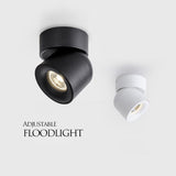 Surface Mounted Round 360 Angle Adjustable Led Ceiling Downlight 90 Degrees Nordic Spot Light for Indoor Foyer,Living  Room