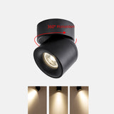 Surface Mounted Round 360 Angle Adjustable Led Ceiling Downlight 90 Degrees Nordic Spot Light for Indoor Foyer,Living  Room