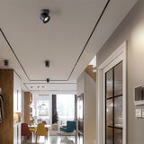 Surface Mounted Round 360 Angle Adjustable Led Ceiling Downlight 90 Degrees Nordic Spot Light for Indoor Foyer,Living  Room