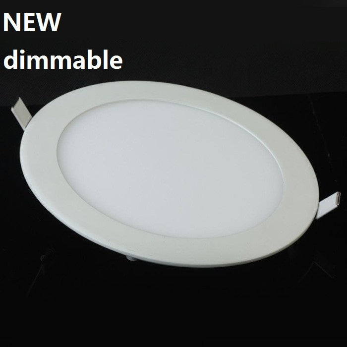 Dimmable LED Downlight Ceiling Panel Light with driver AC110V/220V 3W/4W/6W/9W/12W/15W Recessed LED Ceiling Down Light