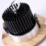 Led Downlight Ronde 5W 7W Led Verzonken Rubber Hout  Plafond Lamp Industriële Office Mall Ceilling Down Verlichting Aisle Light