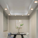 Led Downlight Ronde 5W 7W Led Verzonken Rubber Hout  Plafond Lamp Industriële Office Mall Ceilling Down Verlichting Aisle Light