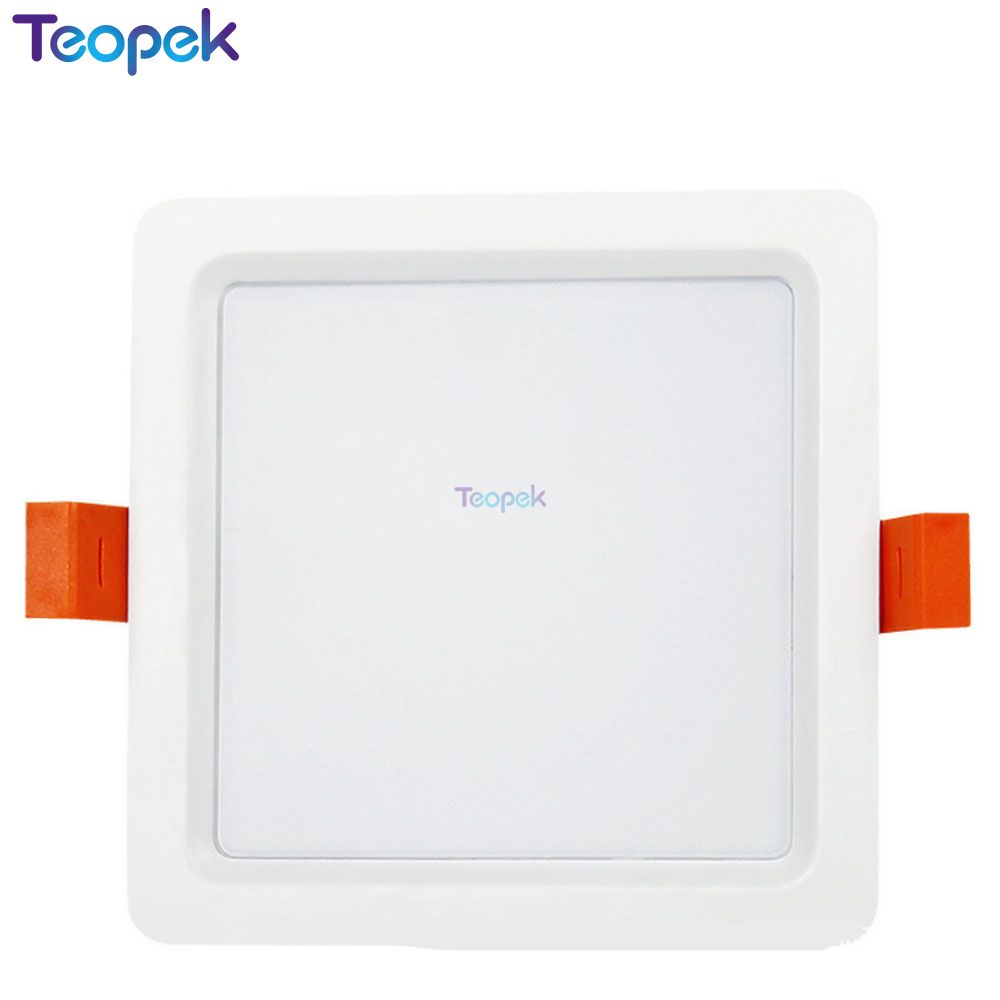 MiBoxer FUT064 9W RGB+CCT Square Led Downlight Color temperature Brightness Adjustable Wireless WIFI APP Control 100-240V 720LM