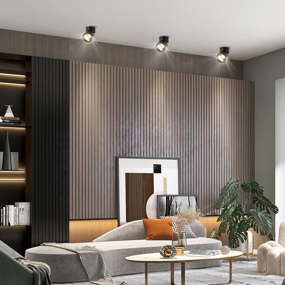 LED Spotlight Downlights 10W Adjustable Modern Spot Led Lamp Surface Mounted Downlight Down Light For Kitchen Indoor Lighting