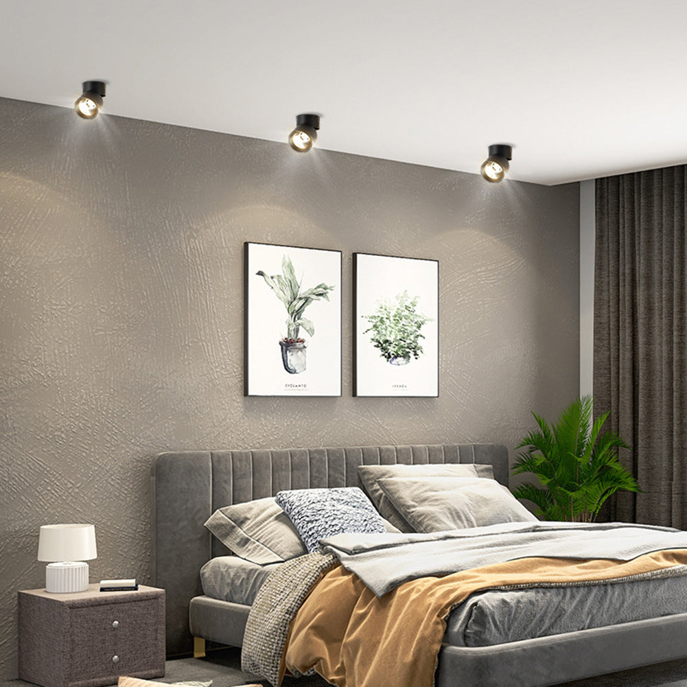 LED Spotlight Downlights 10W Adjustable Modern Spot Led Lamp Surface Mounted Downlight Down Light For Kitchen Indoor Lighting