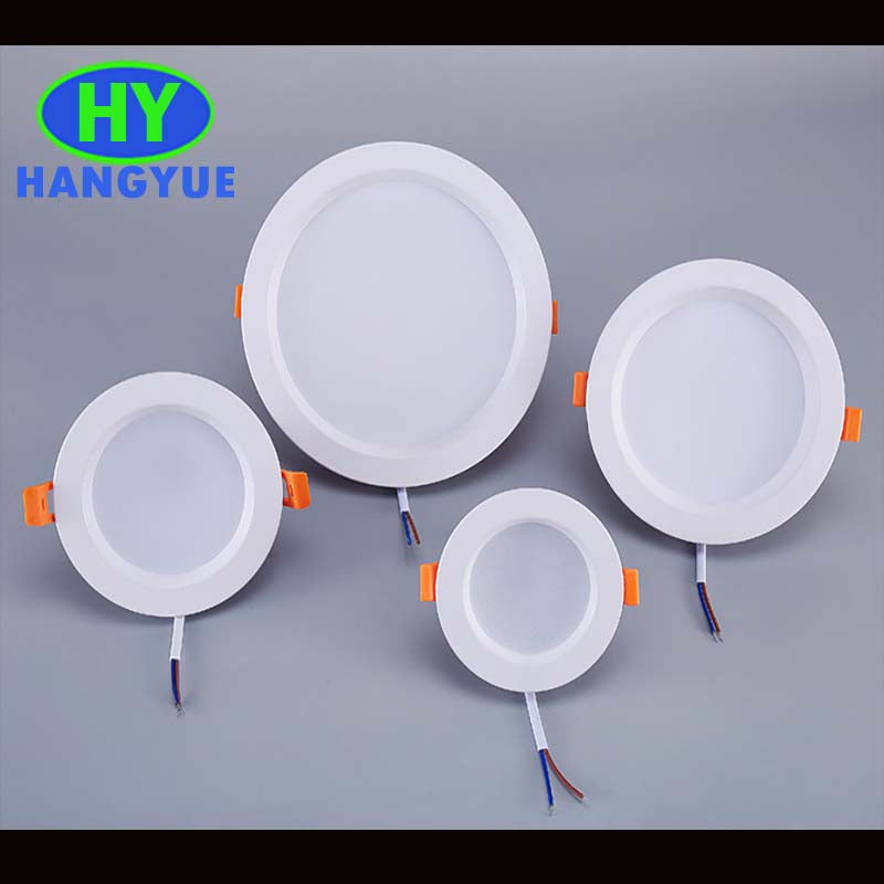 HY High Quality LED Downlight 5W 9W 12W 18W Round Recessed Lamp 220V 230V 240V Led Bulb Bedroom Kitchen Indoor LED Spot Lighting